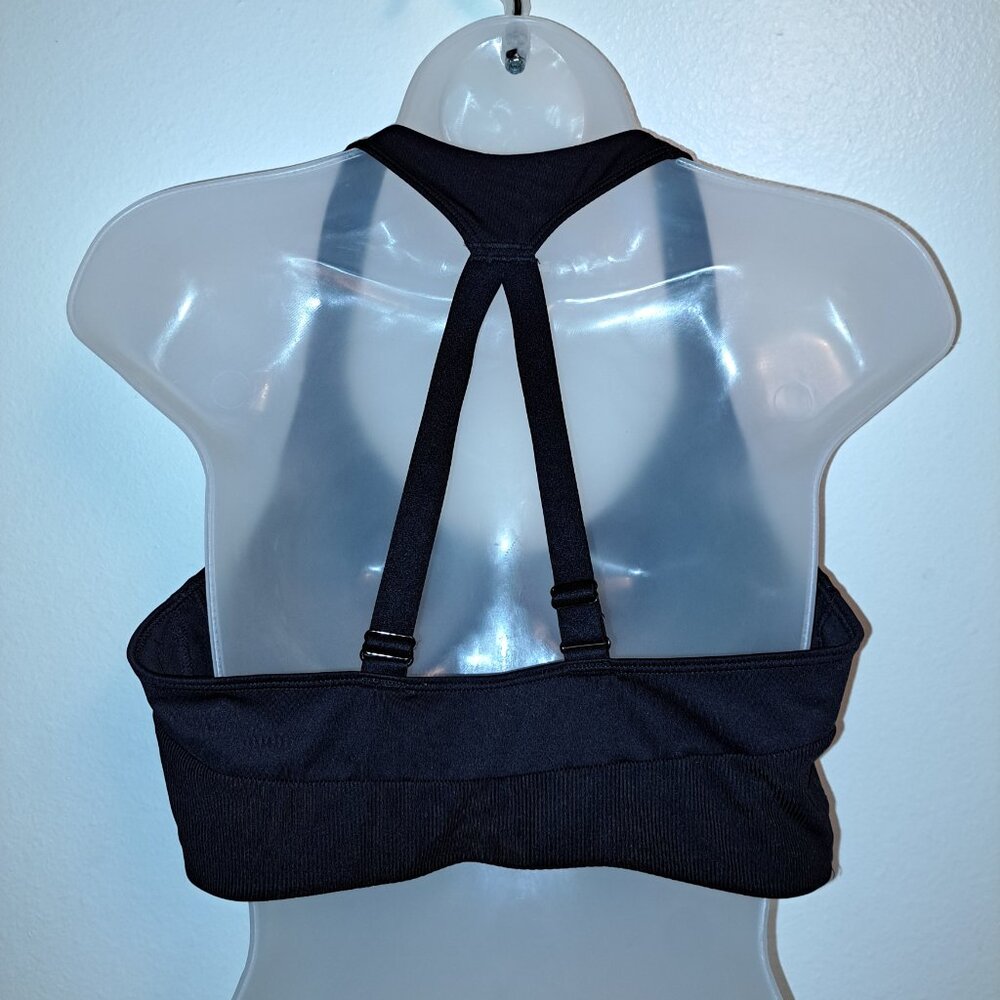 AVIA Black Stretch Molded Racerback Sportbra SZ Xl - Picture 2 of 4